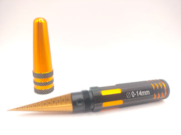 Hobby Details - DTT51049 - Universal 0-14mm Steel Body Opener Reamer Golden Black Color 1 stk