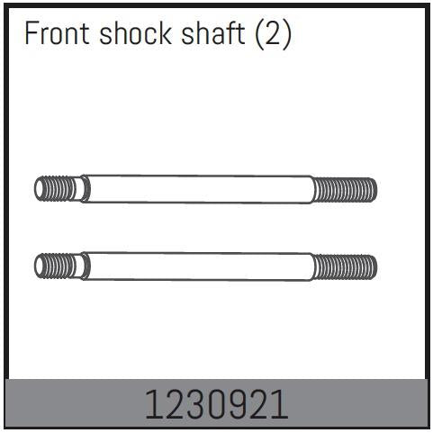 Absima - 1230921 - Front Shock Shaft - 2 stk