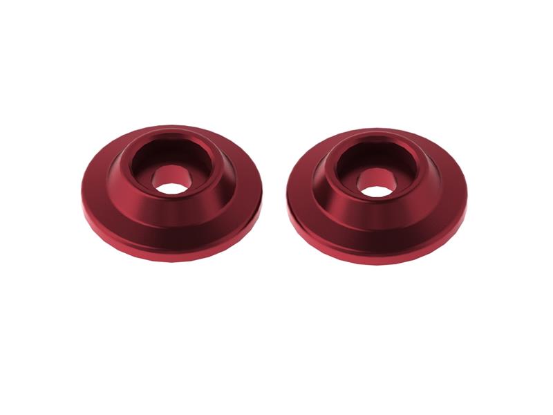 Arrma - AR320215 / ARAC9690 - CNC ALUMINIUM WING BUTTONS (RED) (2PCS)