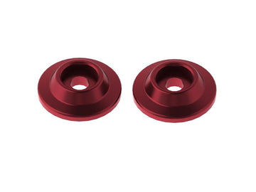 CNC ALUMINIUM WING BUTTONS (RED) (2PCS)