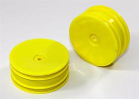 TeamC - T02032Y - Front Rims yellow (2 pcs) 2WD Buggy