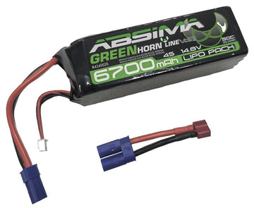 14,8V Greenhorn Vol.2 LiPo 4S 50C 6700 SC (EC5/T-Plug)