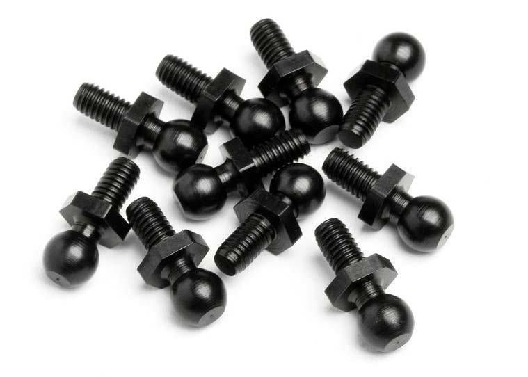 HPI - HP86896 - BALL STUD 4.8x12mm (10pcs)