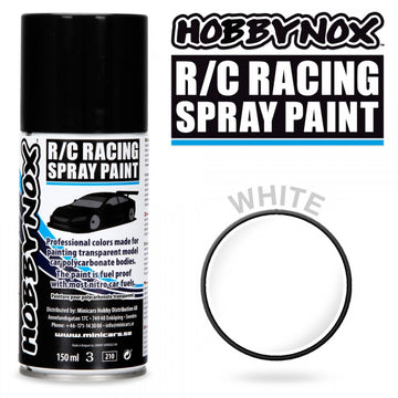 Hobbynox - HN1100 - White R/C Racing Spray Paint 150 ml