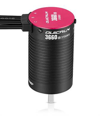 Hobbywing - HW30404500 - QuicRUN G2 1/10 3660SL Brushless motor - 3150KV - 5mm - 2-3S