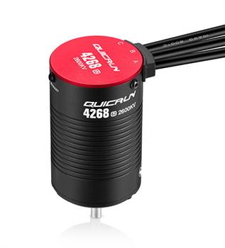 Hobbywing - HW30404600 -  QuicRun 4268SL 2600KV G2 Brushless Motor - 3-4S