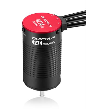 Hobbywing - HW30104700 -  QuicRun 4274SL 2000KV G2 Brushless Motor - 3-4S