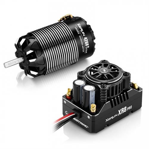 HobbyWing - HW38020432 - Xerun Combo XR8 Pro G3 4268SD G3 1900kV Off-Road Brushless Motor