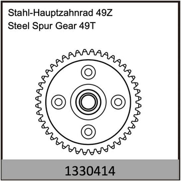 Absima - 1330414 - 49T Stål SpurGear i Modul1