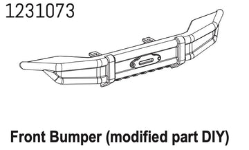Heavy Duty Front Bumper (Opt.) CR4.4