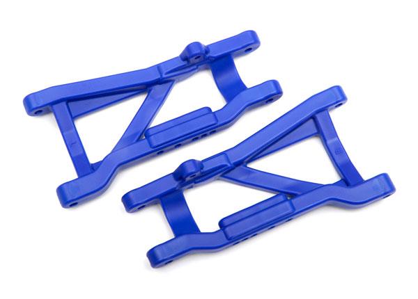 Traxxas - TRX2555A - Suspension arms, blue, rear, heavy duty (2)