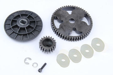 Rovan - 95068 - 19T Motortandhjul og 55T Spurgear i Metal - High Speed