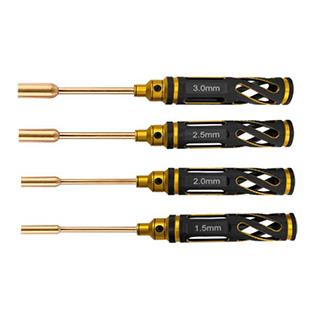 Hobby Details - DTT03018 - Classic Nut Drivers Set - Water Hollow - B 4pcs