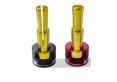 LOWPRO Heatsink Bullet Plug Grips
with 4to5mm Bullets (Black/Red)