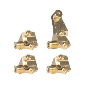 KeysRC - KRWTR001 - Axle mount set (For suspension links) i Messing til TRX-4 - 43 Gram