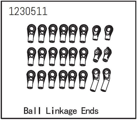 Absima - 1230511 - Ball Linkage End Set