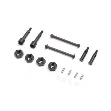 Losi - LOS-1764 - Drive Shafts Axles Wheel Hexes: Micro-B