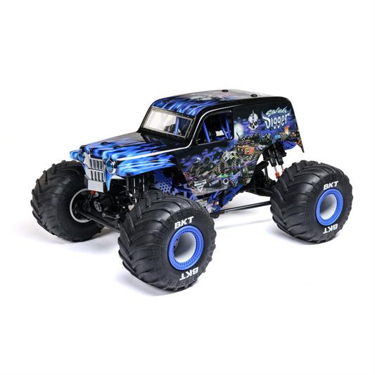 Losi - LOS04028 - 1/8 LMT 2.0 Son-Uva Digger 4X4 Solid Axle Brushless Monster Truck RTR, Blue