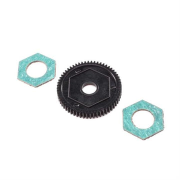 Losi - LOS212016 - Spur Gear with Slipper Pads, 60T 0.5M: Mini-B 2.0