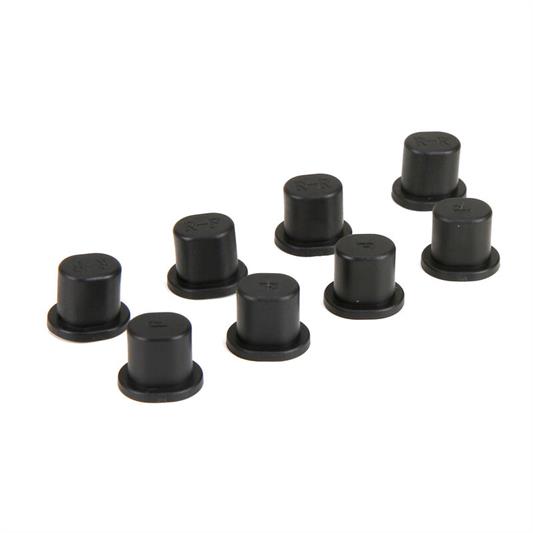 Losi - LOS254009 - Hinge Pin Brace Inserts, Set: 1/5 DB XL