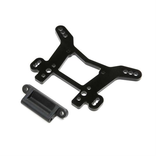 Losi - LOS254064 - Shock Tower Rear, Aluminum Black: DBXL-E 2.0