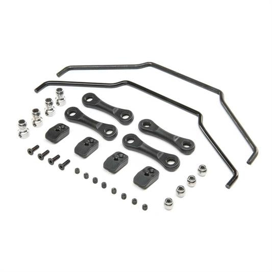 Losi - LOS254065 - Front & Rear Sway Bar Set: DBXL-E 2.0