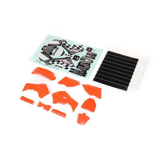 Losi - LOS260004 - Orange Plastics with Wraps: Promoto-MX