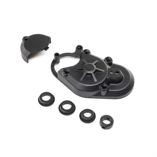 Losi - LOS262008 - Transmission Housing Set: Promoto-MX