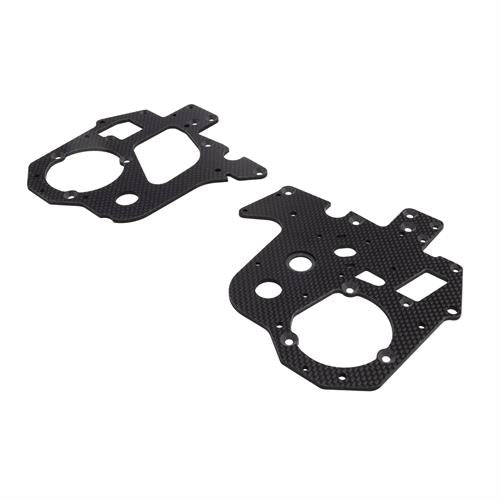 Losi - LOS361000 - Carbon Chassis Plate Set: Promoto-MX