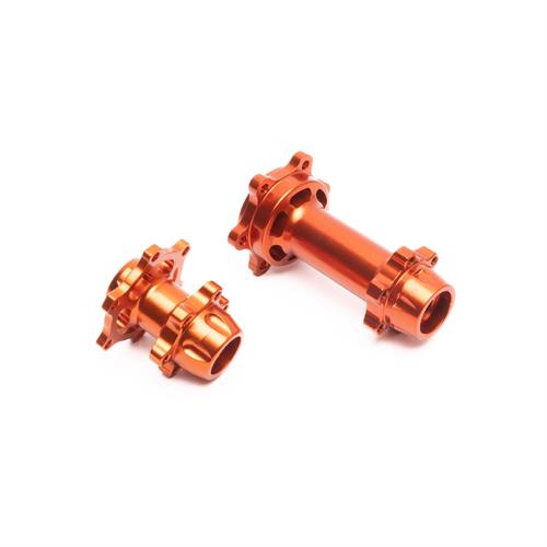 Losi - LOS362003 - Aluminum Hub Set, Machined, Orange: Promoto-MX