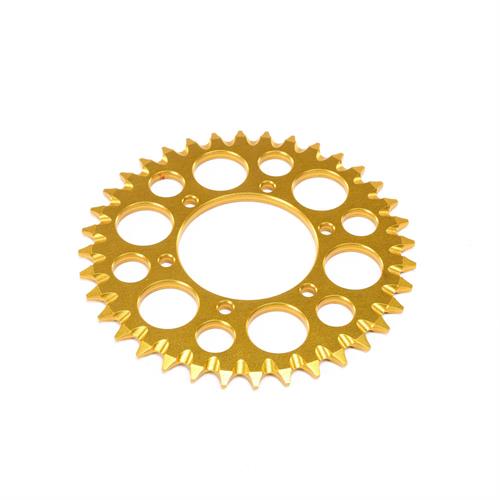 Losi - LOS362007 - Hub Chain Sprocket, Gold: Promoto-MX