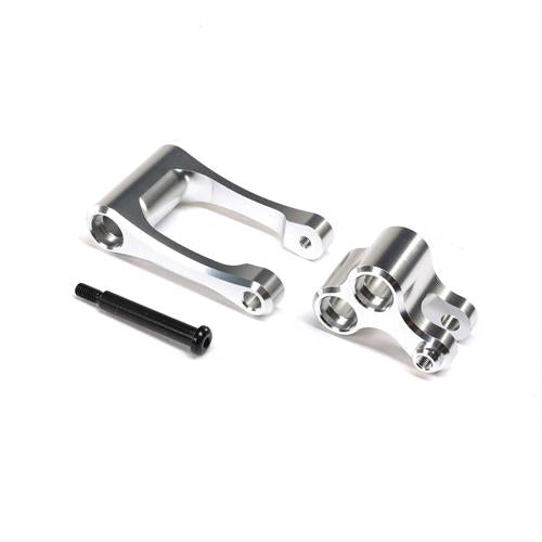 Losi - LOS364001 - Aluminum Knuckle & Pull Rod, Silver: Promoto-MX