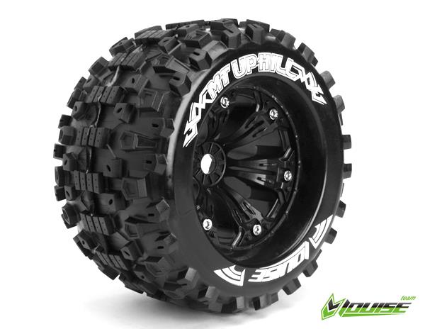 LouiseRC - T3219BH - MT-UPHILL dæk på 3.8" fælge med 17 mm hex - 1/2" Offset - Sport Compound - 2 stk