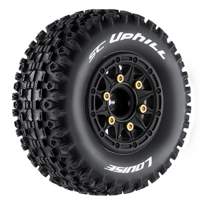 LouiseRC - T3223SB - SC-UPHILL Tires for Short Course Trucks with 12/14/17mm Hex