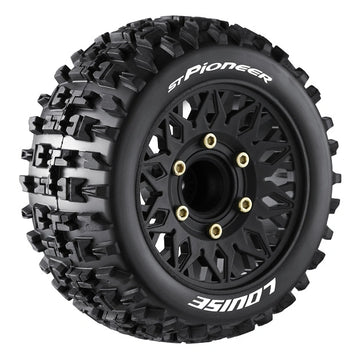 Tires & Wheels ST-PIONEER 1/10 Soft (Removable 12, 14 & 17mm Hex) (2)