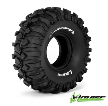 CR-Rowdy dæk som passer på 2.2″ Crawler fælge – Super Soft – 2 stk – Wraith 2.2