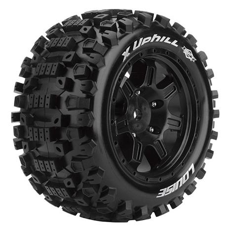 LouiseRC - T3297BM - Kraton 8S dæk med MFT på fælge med 24 mm hex - 0" Offset - SPORT Compound - 2 stk