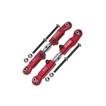 ALUMINUM 7075-T6+STAINLESS STEEL REAR CAMBER LINKS FOR ARRMA 1/7 LIMITLESS V2 / INFRACTION 6S / FELONY 6S / LIMITLESS 8S / 1/8 TYPHON 6S V5