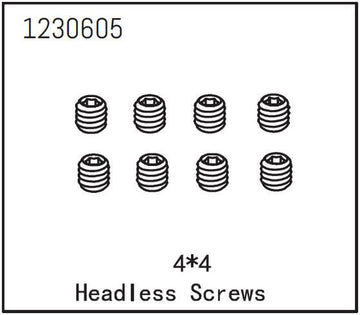 Absima - 1230605 - 4x4mm Pinol Skruer - 8 stk