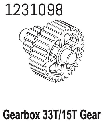 Metal Gear 33T/15T-M0.6 CR4.4