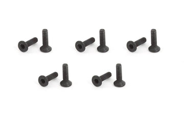 2x8mm Skruer, undersænket - 10 stk