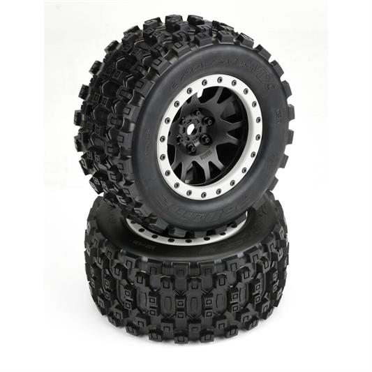 Pro-Line - PL10131-13 - 1/5 Badlands MX43 Tires on Wheels with 24mm Hex for X-MAXX (2 pcs)