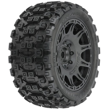 Pro-Line Badlands MX57 Tires on 5.7" Wheels with 24mm Hex (2 pcs)