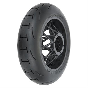 1/4 Supermoto 2.0 S3 Rear Tire MTD Black Supermoto Wheel: MX/SM