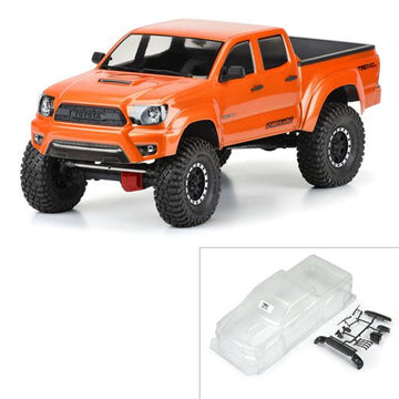 Pro-Line - PL3568-00 - 2015 Toyota Tacoma
TRD Pro karosseri i klar lexan til Crawler biler - 313mm Hjulafstand