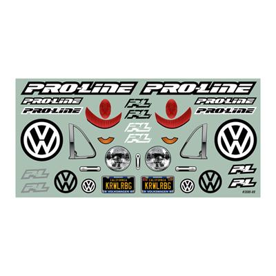 Pro-Line - PL3595-00 - Volkswagen Beetle Karosseri i klar lexan til Crawler (313mm)