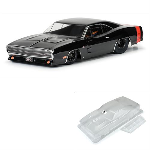 Pro-Line - PRO359900 - 1/10 1970 Dodge Charger Clear Body: Drag Car