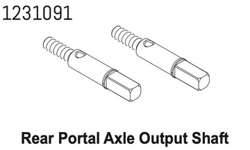 Portal Axle Shaft (rear) CR4.4 (2)