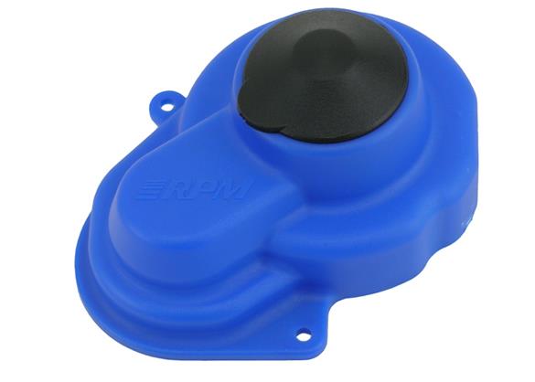 RPM - 80525 - Blue Sealed Gear Cover for the Traxxas Rustler, Stampede 2wd, Bandit and Slash 2wd - Blue
