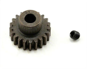 Robinson Racing - RRP8721 - 21T Hard Bore 0.8 Module Pinion Gear, 5mm